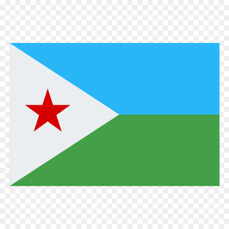 Djibuti，Bandeira PNG