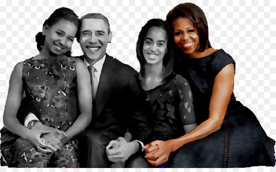 Casa Branca，A Família De Barack Obama PNG