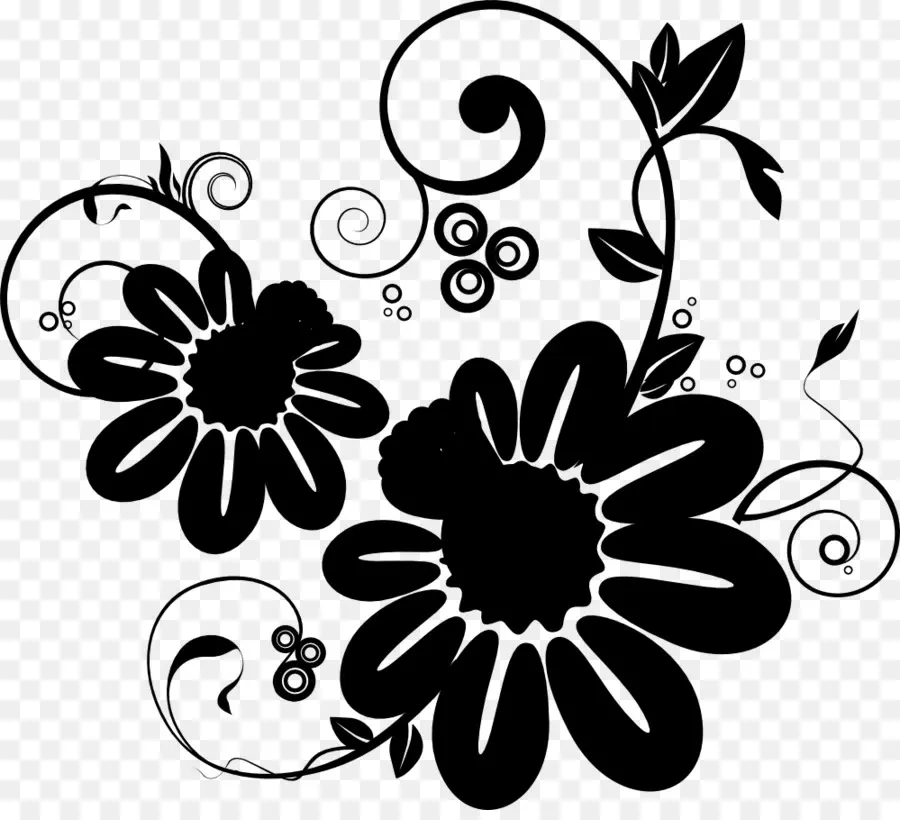 Desenho Floral，Flores PNG