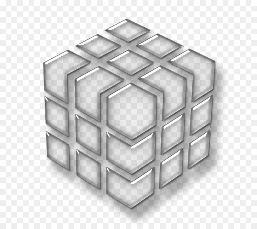 Cubo Transparente，3d PNG