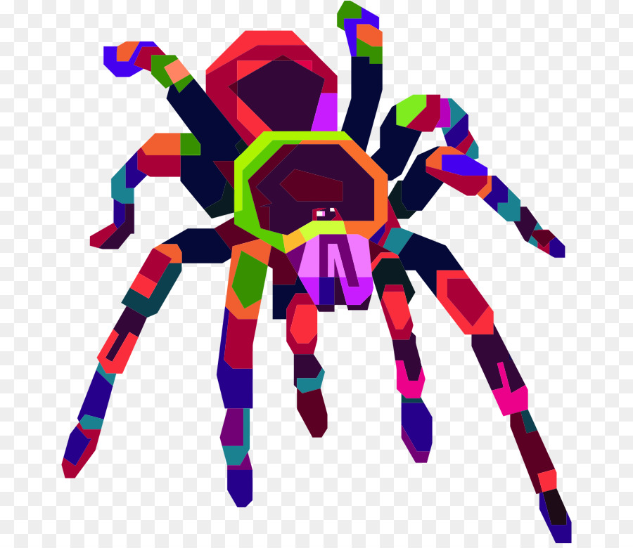 Aranha，Colorido PNG