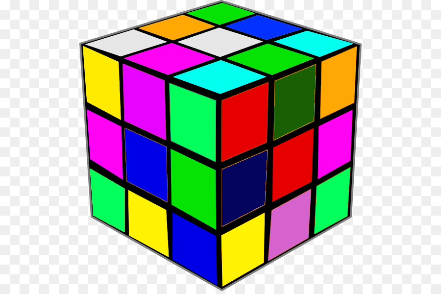 Cubo De Rubik，Colorido PNG