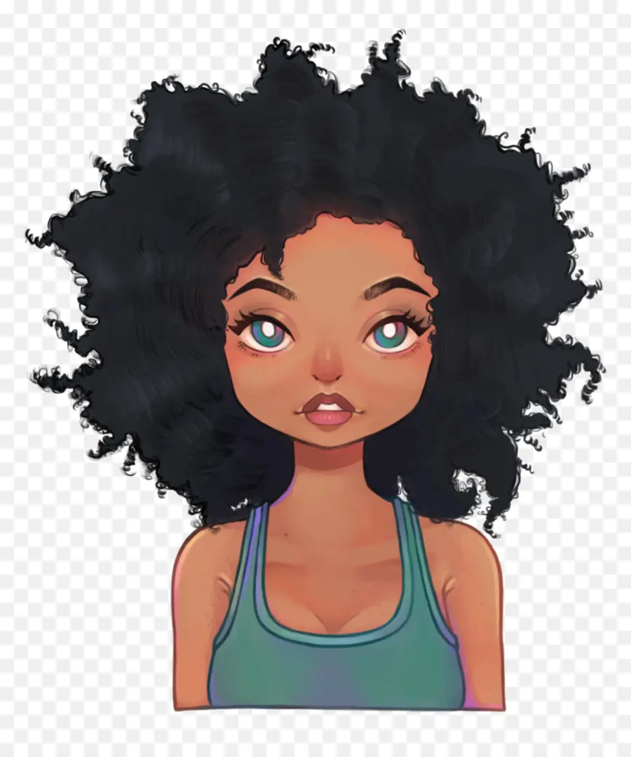 Afrotextured Cabelo，Afro PNG