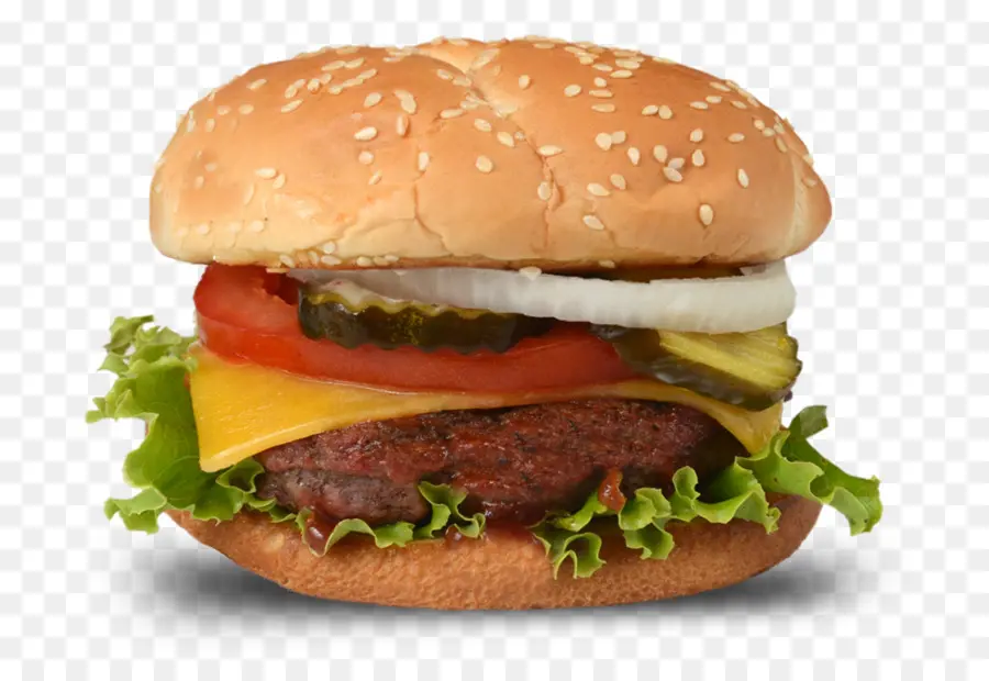 Cheeseburger，Hamburger PNG