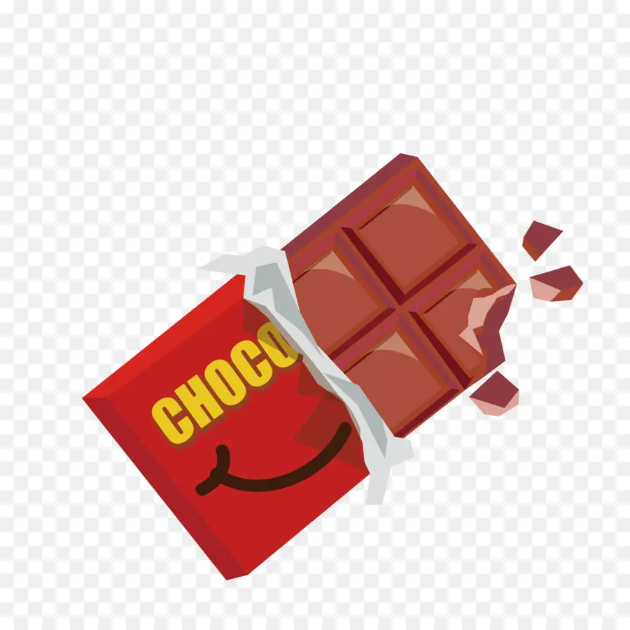 Barra De Chocolate，Doce PNG