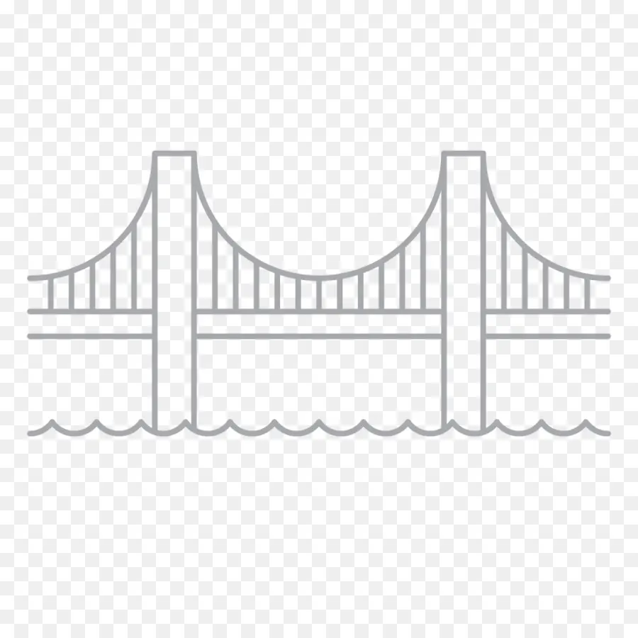 Ponte Do Brooklyn，Ponte De Portão Dourada PNG