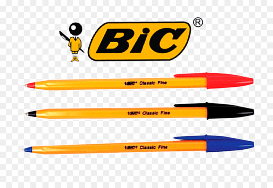 Canetas Bic，Papelaria PNG