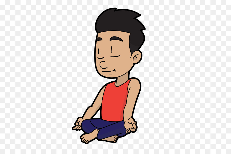 Meditando Menino，Ioga PNG