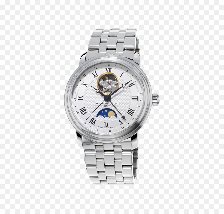 Frederique Constante Mens Clássicos Auto Moonphase，Assistir PNG