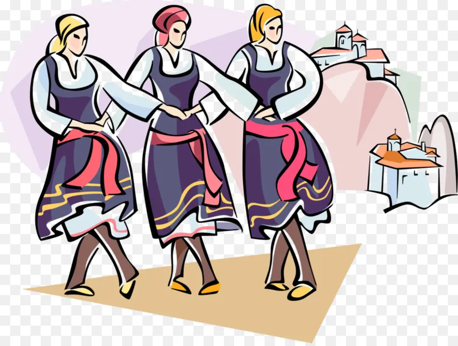 Mulheres Dançando，Tradicional PNG