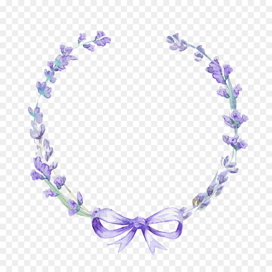 Coroa De Lavanda，Floral PNG