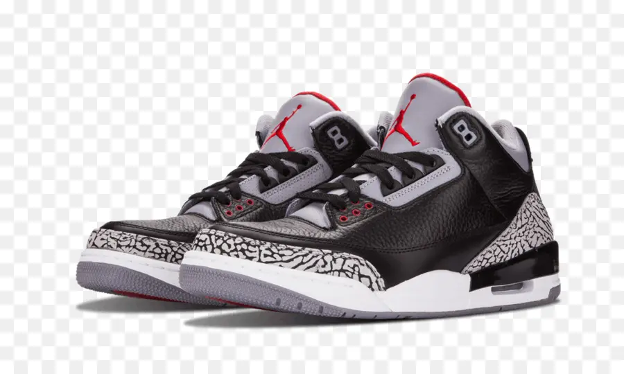 Mens Jordan Air 3 Retro，Nike Air Jordan Iii PNG