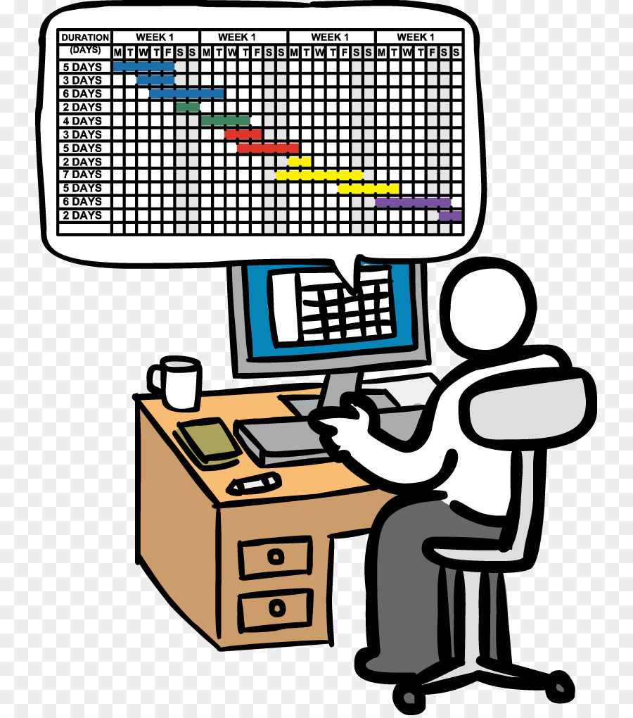 Gráfico De Gantt，Chart PNG