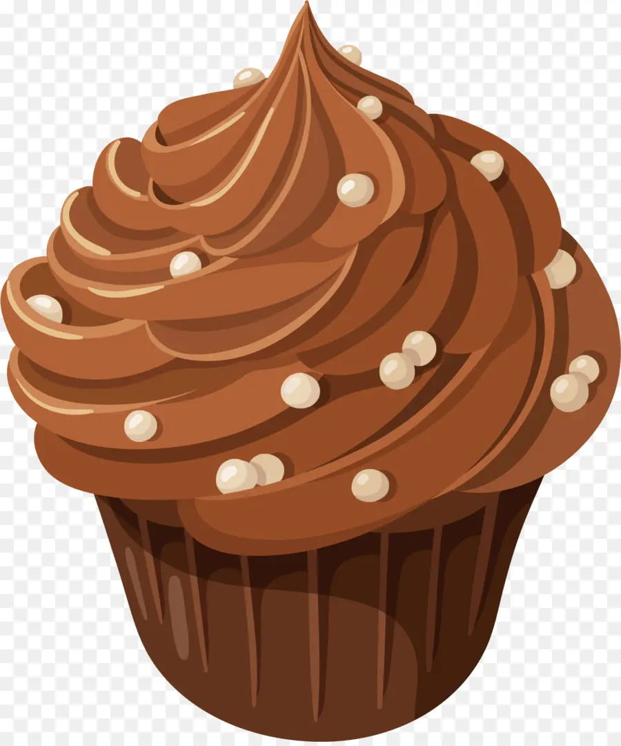 Bolo De Chocolate，Cupcake PNG
