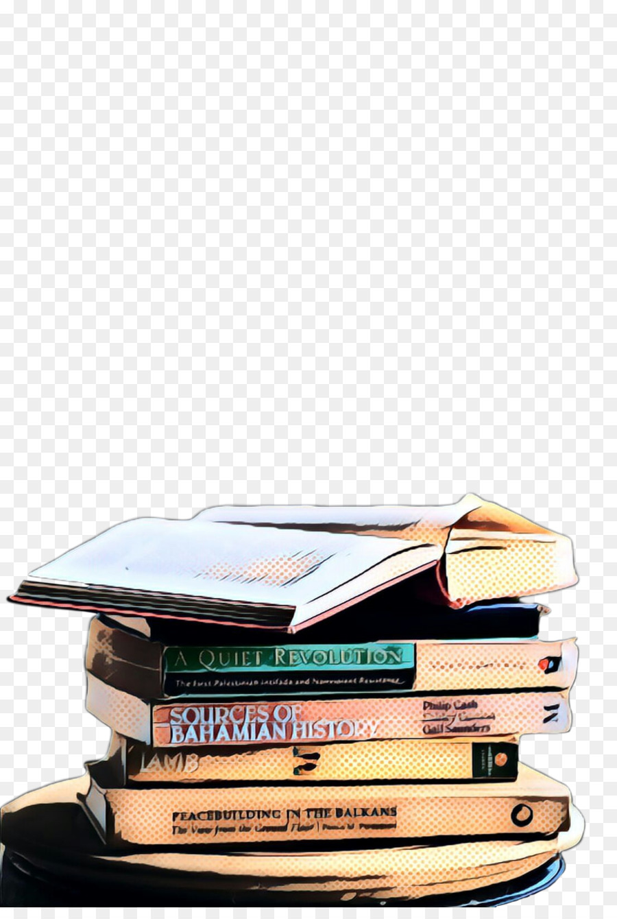 Pilha De Livros，Leitura PNG