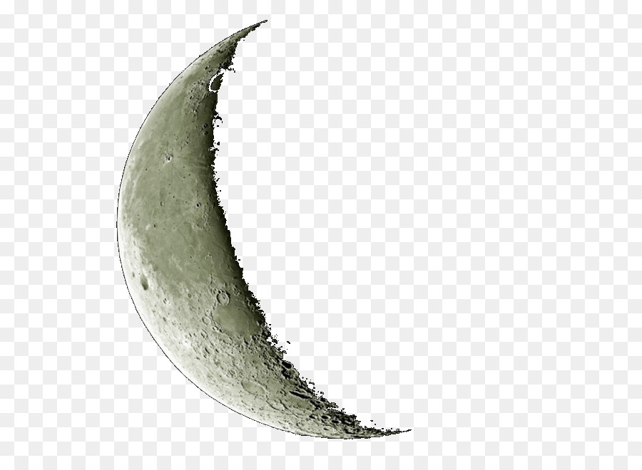 Lua Crescente，Noite PNG