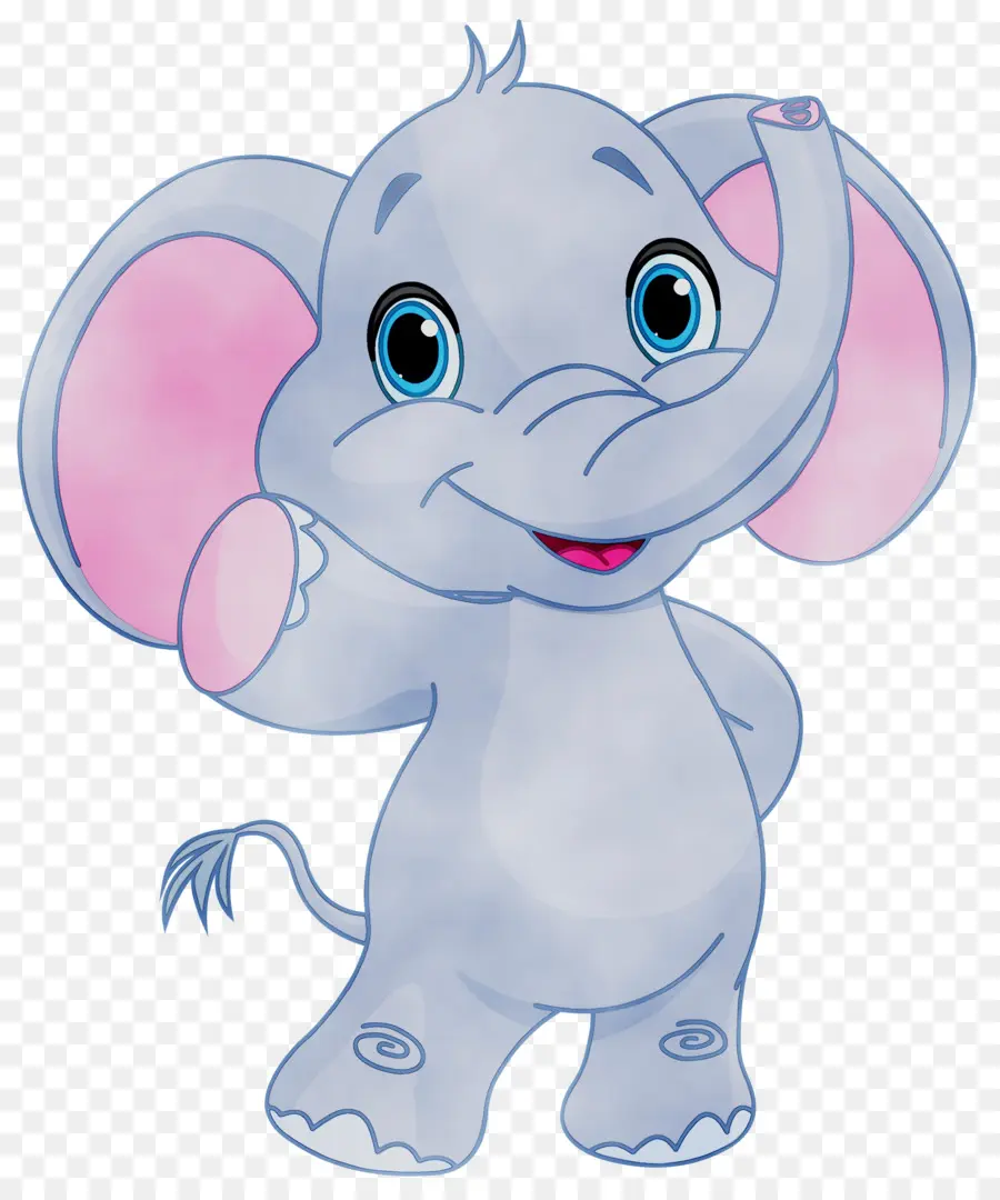 Elefante，Desenho Animado PNG