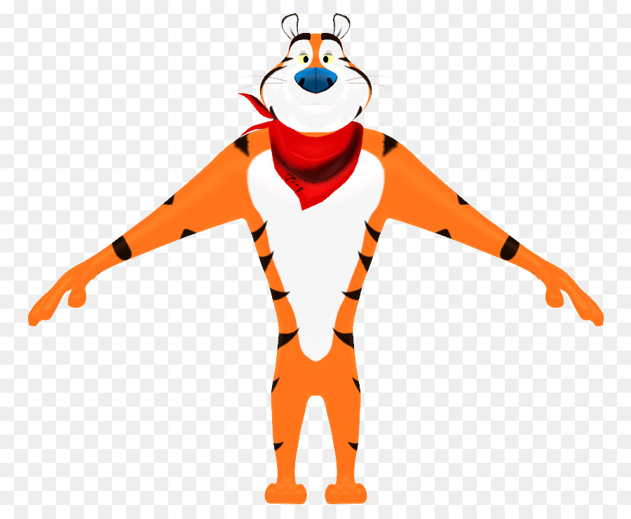 Tigre，Lenço Vermelho PNG