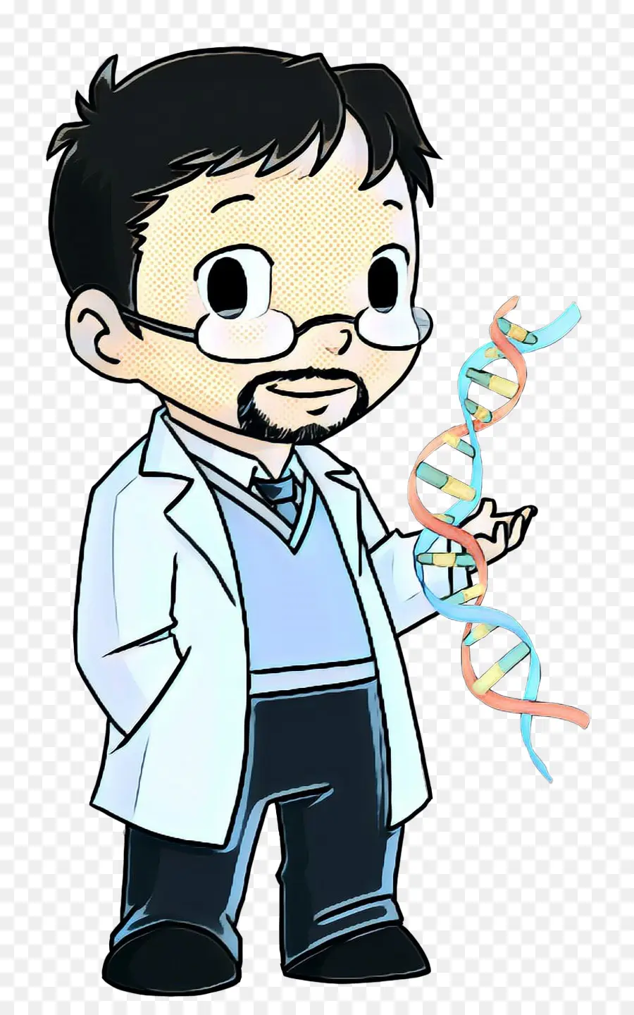 Cientista Com Dna，Jaleco PNG