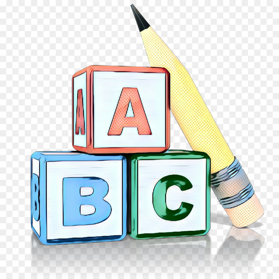 Blocos Abc，Lápis PNG