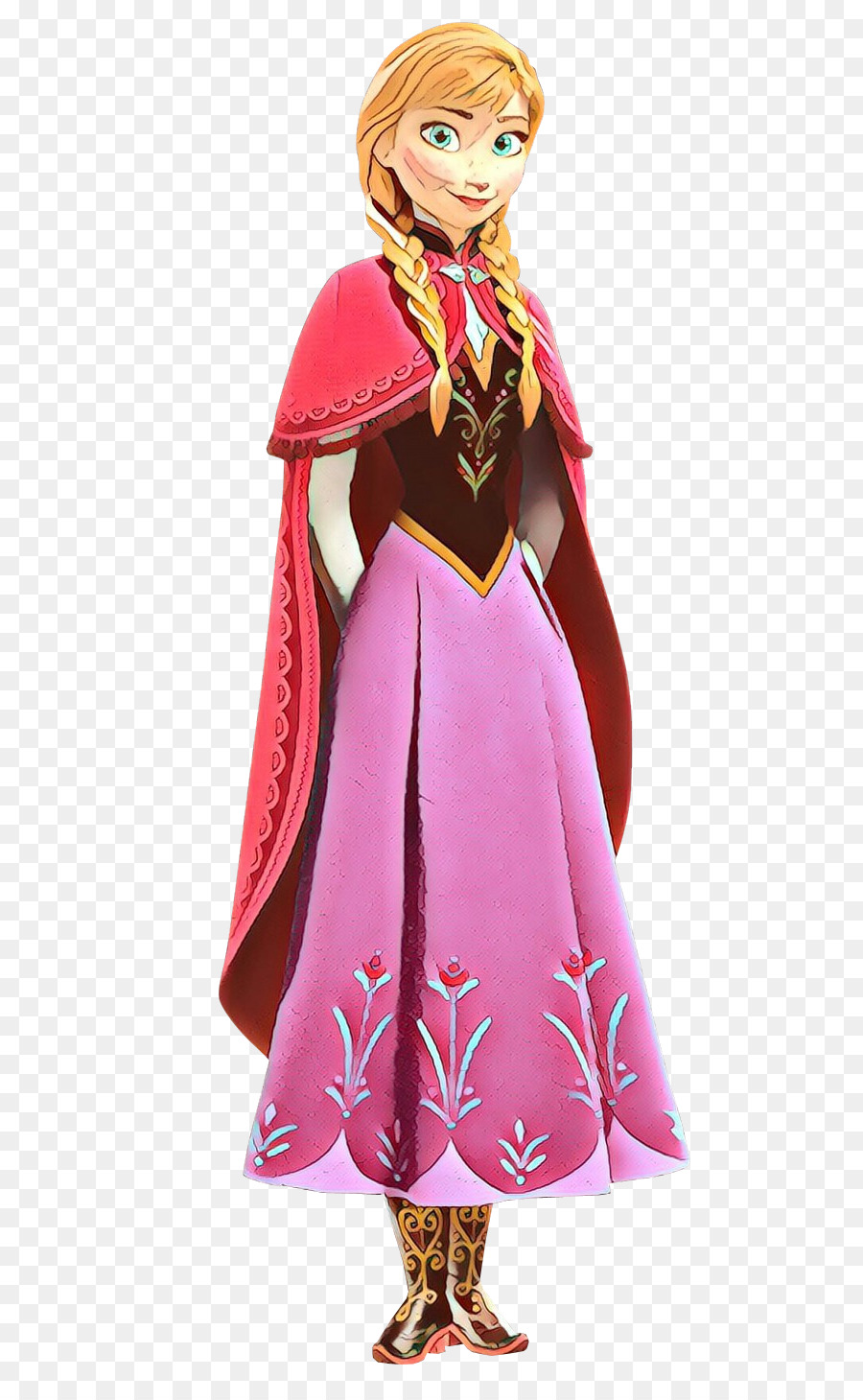 Barbie，Magenta PNG