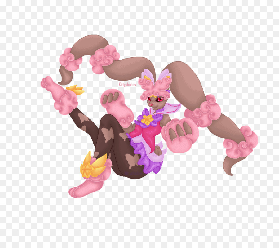 Animais De Pelúcia Fofinho Brinquedos，Rosa M PNG