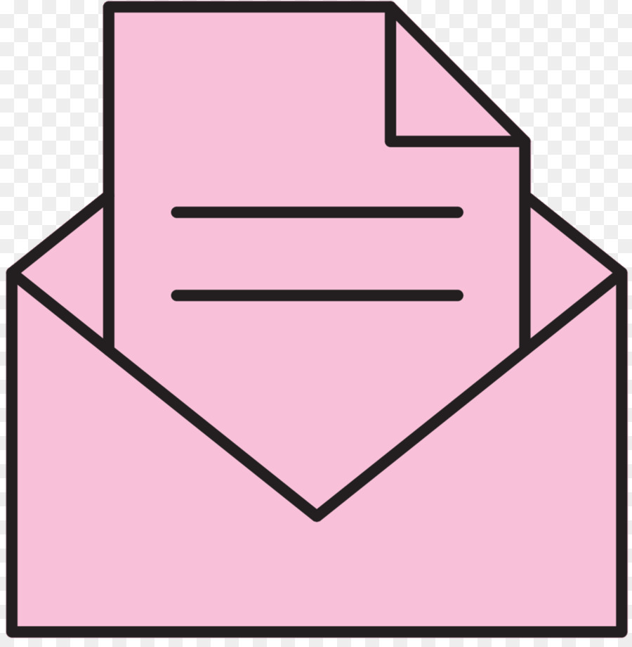 Envelope Rosa，Correspondência PNG