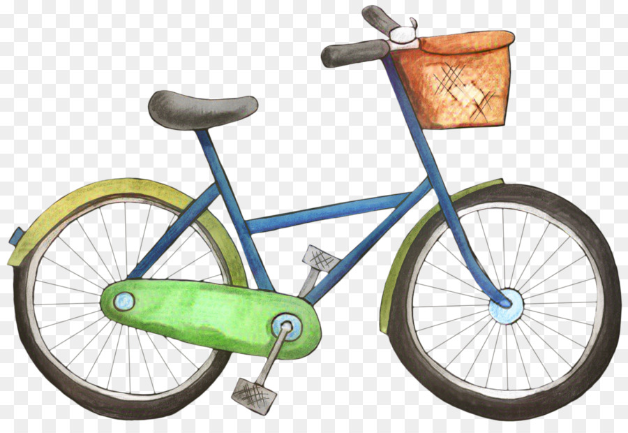 Bicicleta Com Cestos，Bicicleta PNG