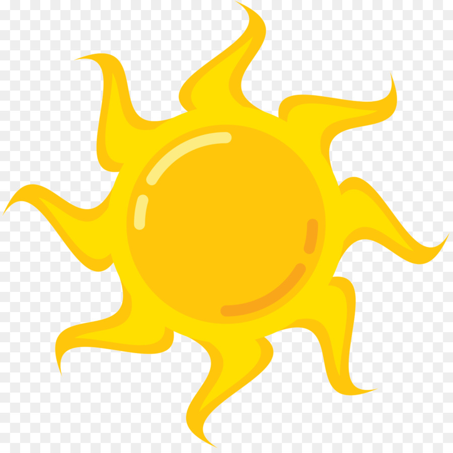 Sol，Amarelo PNG