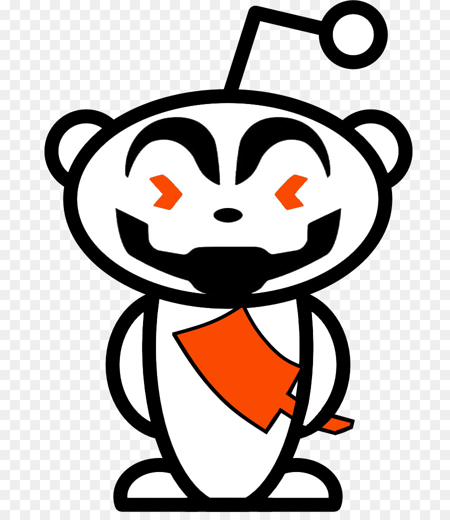 Reddit，Alien Azul PNG