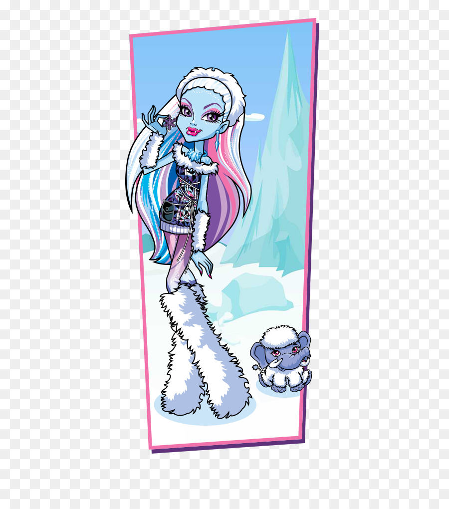 Boneca Monster High，Roupa De Inverno PNG