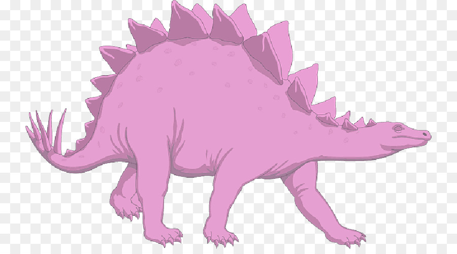 Dinossauro Rosa，Estegossauro PNG