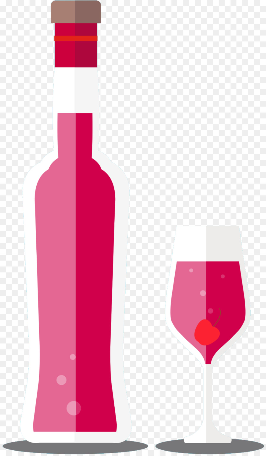 Vinho Tinto，Garrafa De Vidro PNG