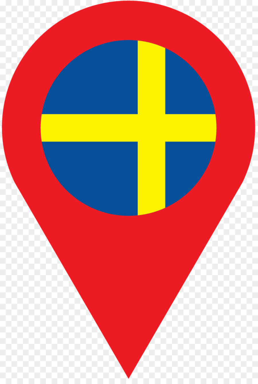 Bandeira Das Ilhas Åland，Nórdico PNG