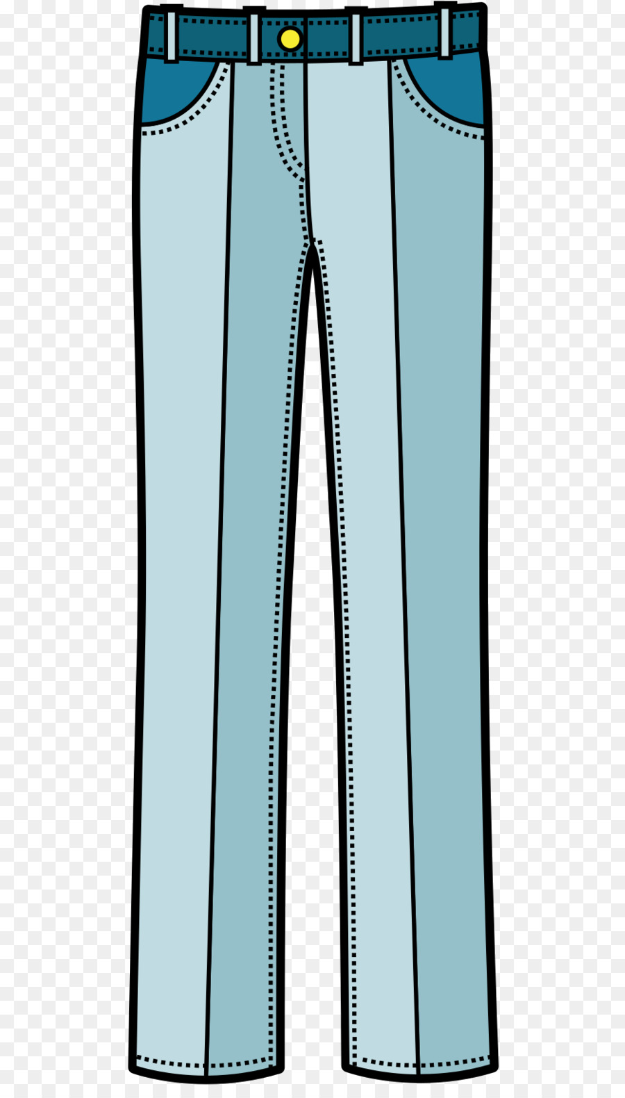 Calças De Brim，Pants PNG