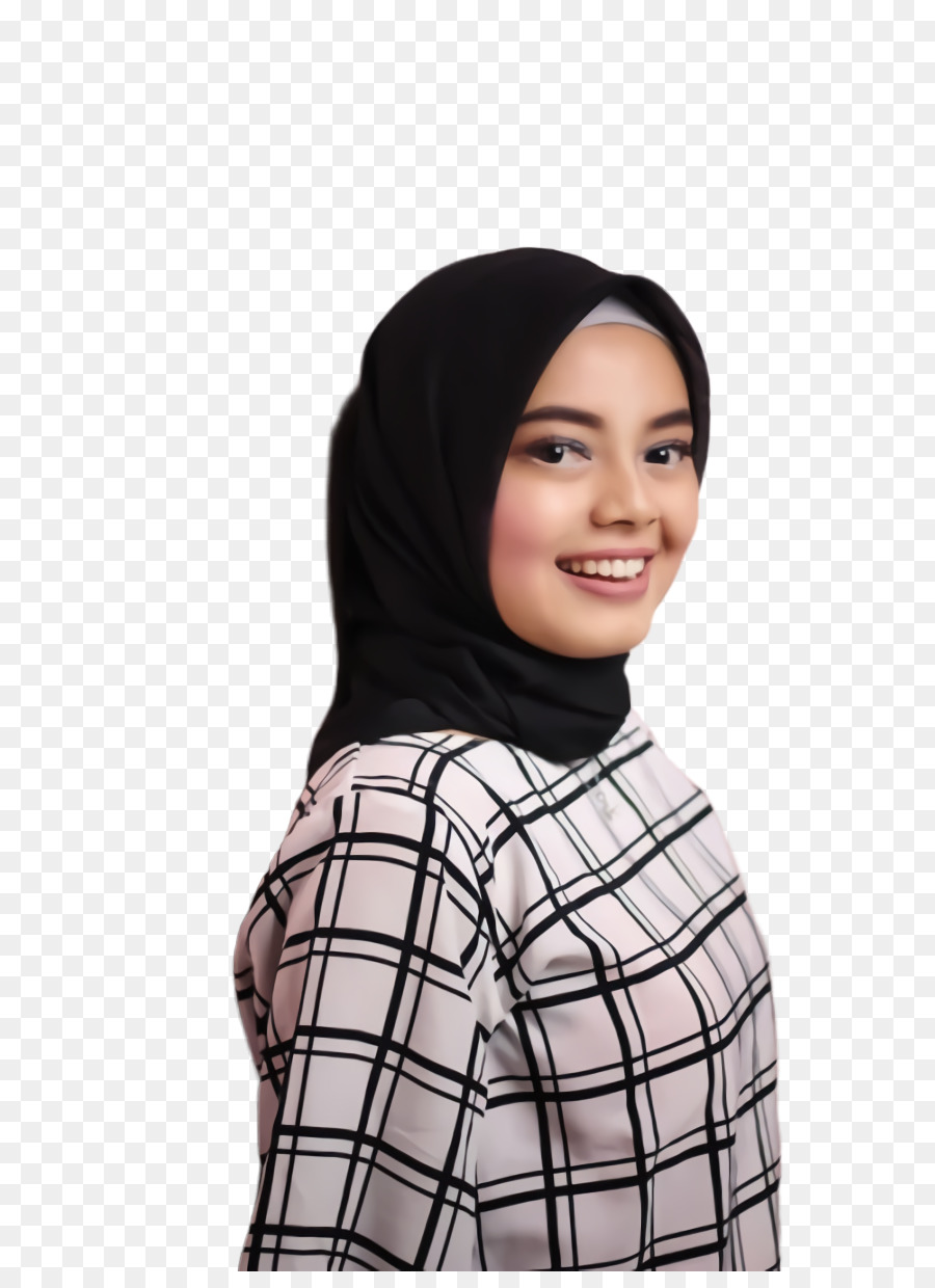 Mulher Sorridente，Hijab PNG