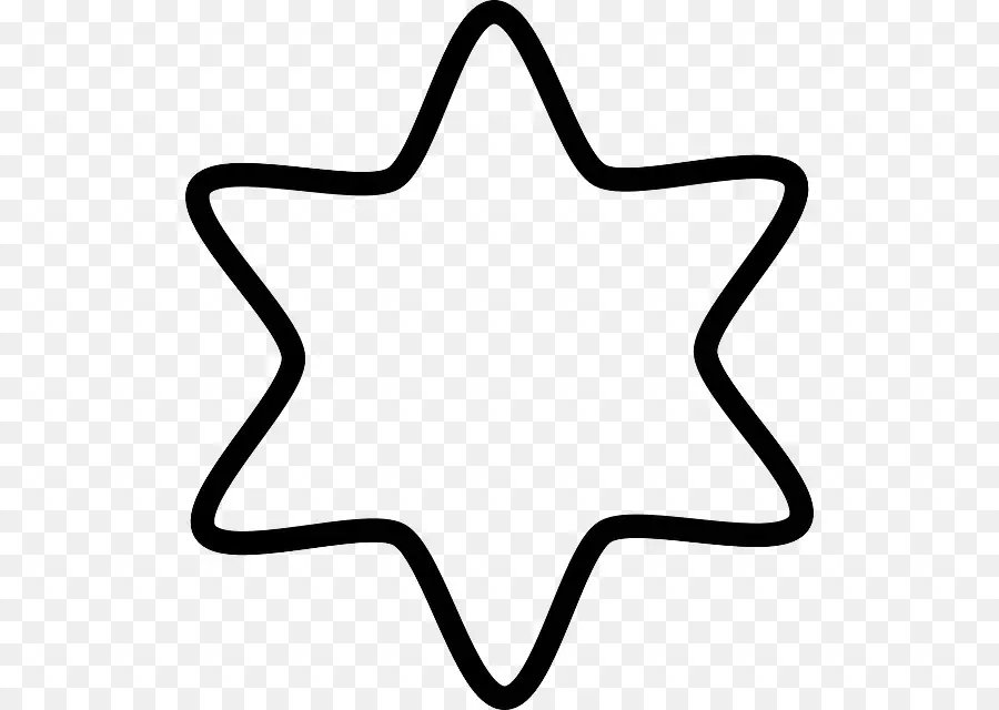 Estrela De Davi，Estrela De Polígonos Em Arte E Cultura PNG
