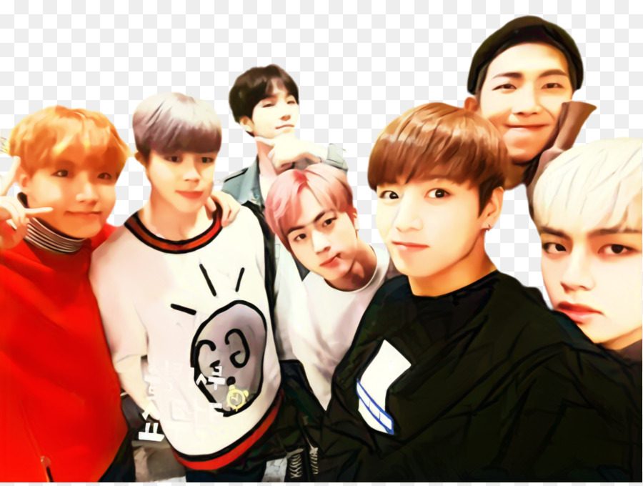 Bts，Penteado PNG