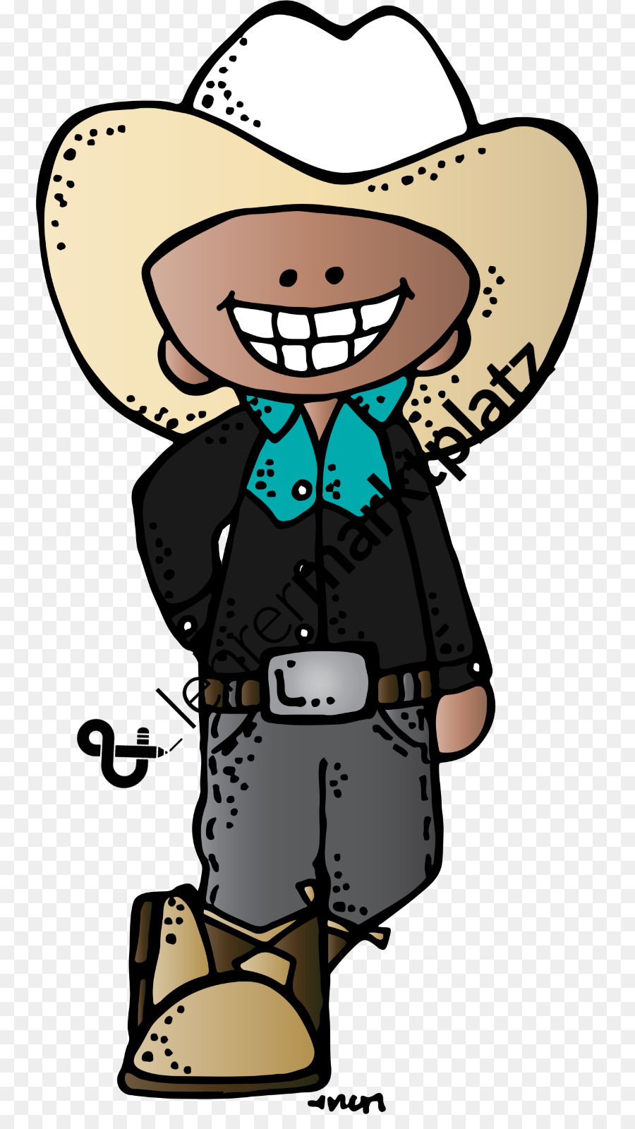 Cowboy，Cavalo PNG