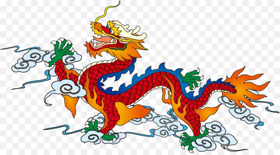 Dragão Chinês，Zodíaco Chinês PNG