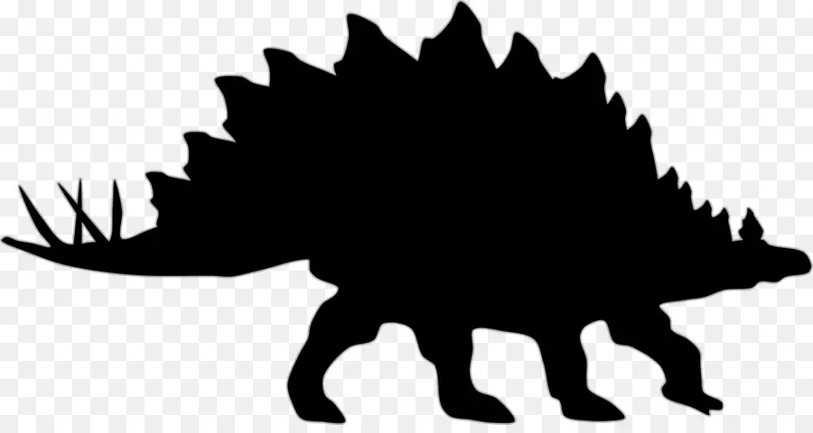 Stegosaurus，Silhueta PNG