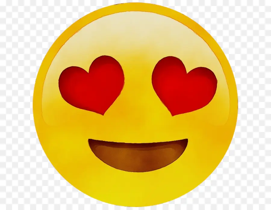 Emoji De Olhos De Coração，Amor PNG