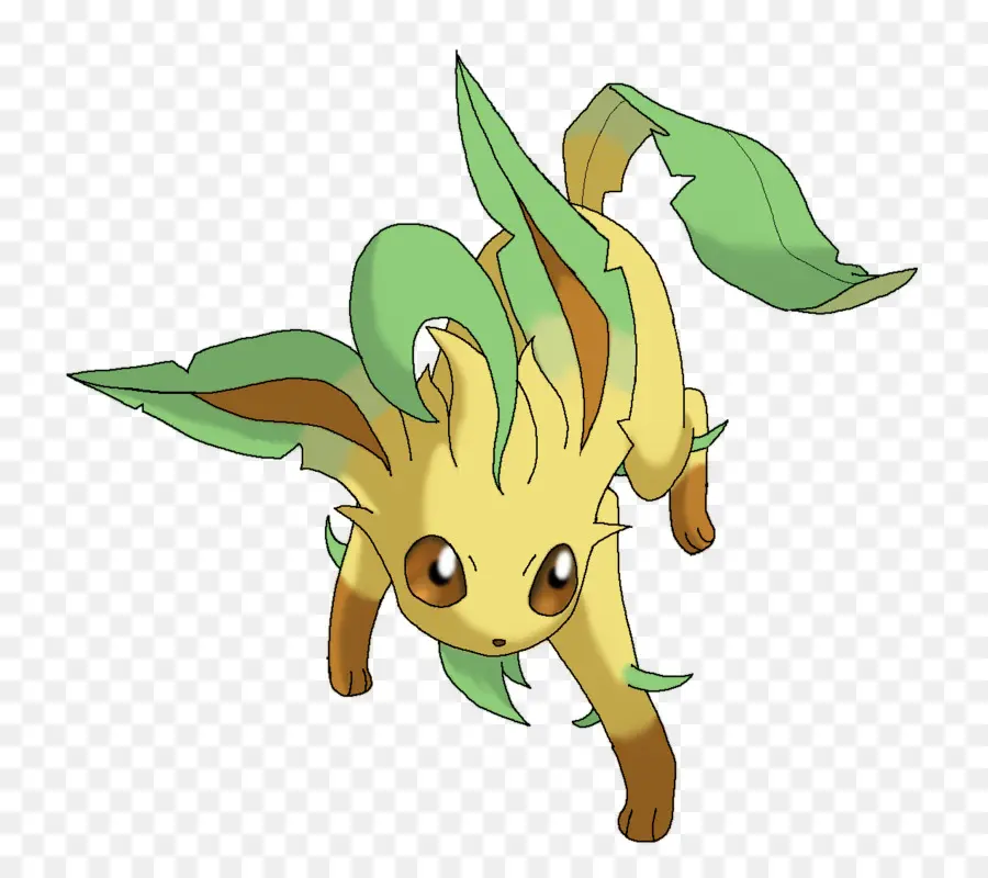 Leafeon，Grama PNG