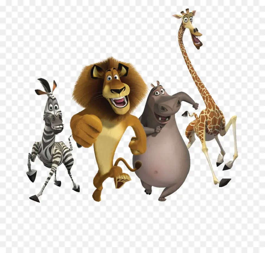 Animais Animados，Leão PNG