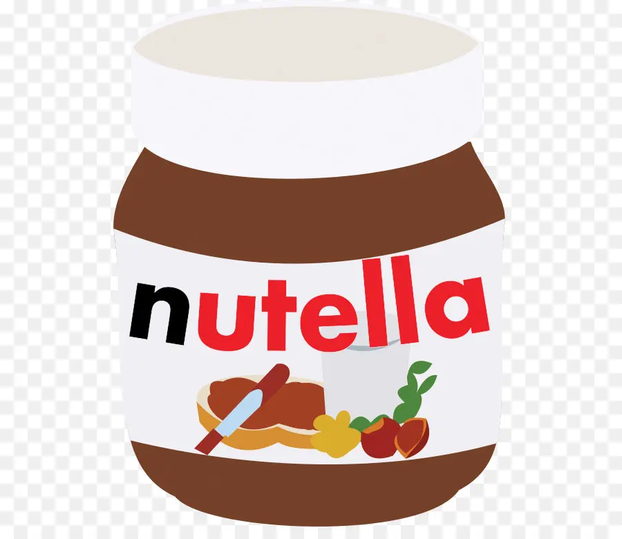 Frasco De Nutella，Pasta De Chocolate PNG