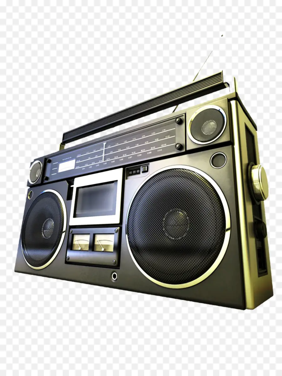 Cassette Tape，Boombox PNG
