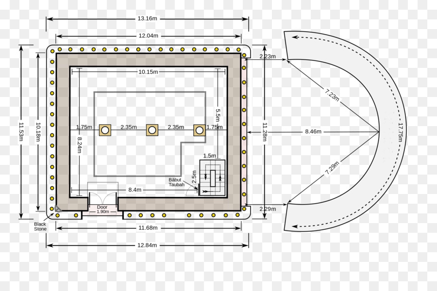 Caaba，Mesquita Alharam PNG