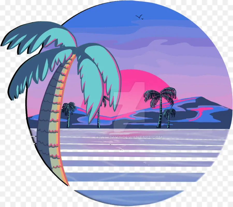 Vaporwave，Papel De Parede Da área De Trabalho PNG