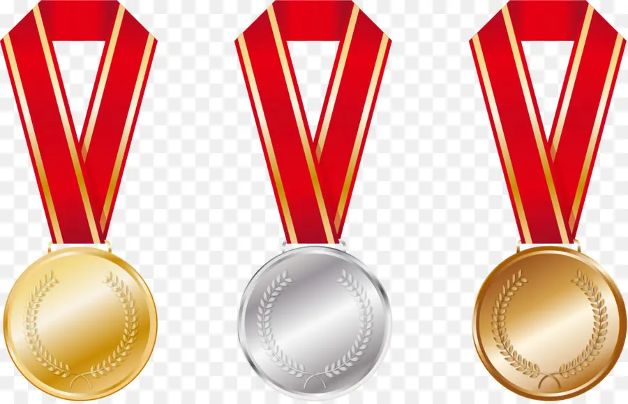 Medalha De Ouro，Medalha De Bronze PNG