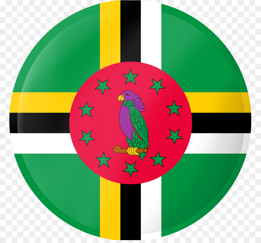 Dominica，Bandeira Da República Dominicana PNG